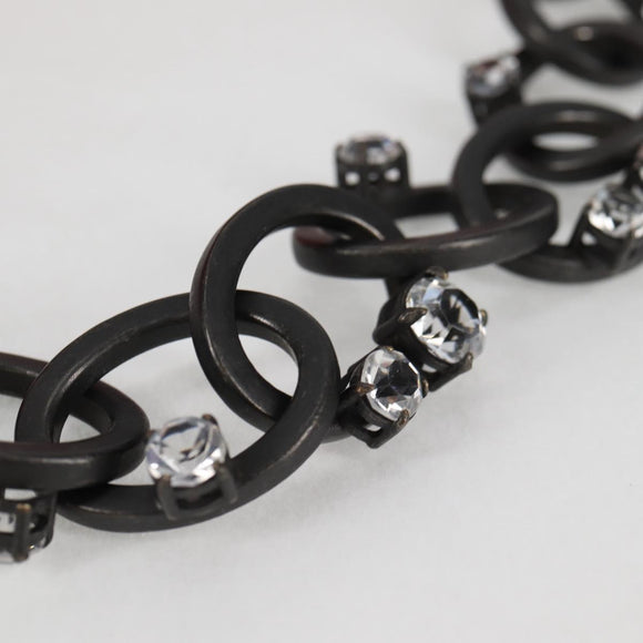 Miu Miu Chain Shoulder Bag Leather Red Auth 118770V