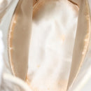 PRADA Hand Bag Vinyl Clear Beige Auth 118773-10