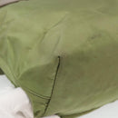 PRADA Shoulder Bag Nylon Khaki Silver Auth 118779-13