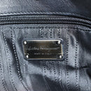 Salvatore Ferragamo Sequin Tote Bag Nylon Black Auth 118787V-18
