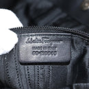 Salvatore Ferragamo Sequin Tote Bag Nylon Black Auth 118787V-11