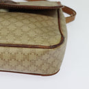 CELINE Macadam Canvas Shoulder Bag PVC Beige Auth 118792-11