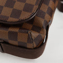LOUIS VUITTON Damier Ebene Brooklyn MM Shoulder Bag N51211 LV Auth 118794V-11