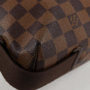 LOUIS VUITTON Damier Ebene Brooklyn MM Shoulder Bag N51211 LV Auth 118794V-12