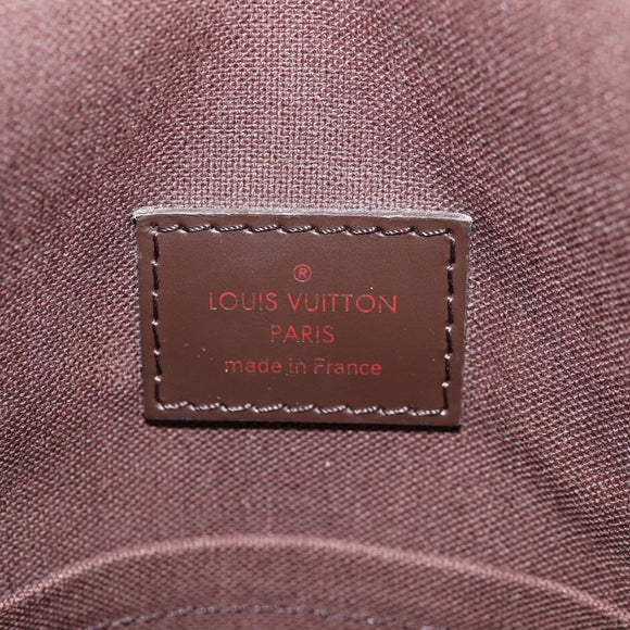 LOUIS VUITTON Damier Ebene Brooklyn MM Shoulder Bag N51211 LV Auth 118794V