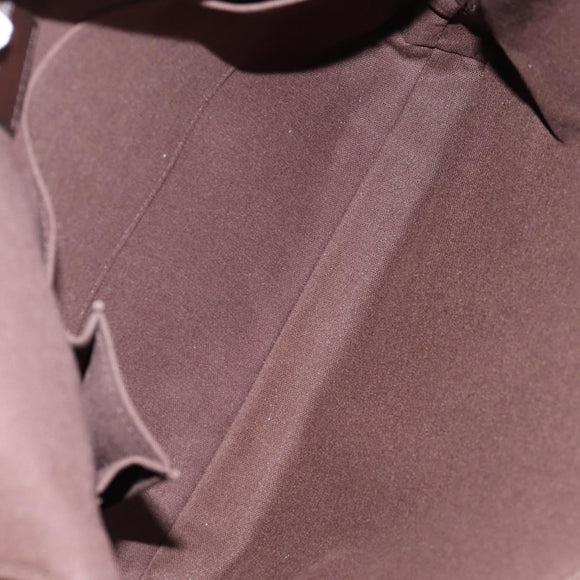 LOUIS VUITTON Damier Ebene Brooklyn MM Shoulder Bag N51211 LV Auth 118794V