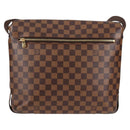 LOUIS VUITTON Damier Ebene Brooklyn MM Shoulder Bag N51211 LV Auth 118794V-3