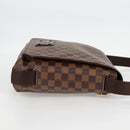 LOUIS VUITTON Damier Ebene Brooklyn MM Shoulder Bag N51211 LV Auth 118794V-5