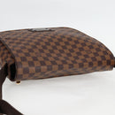 LOUIS VUITTON Damier Ebene Brooklyn MM Shoulder Bag N51211 LV Auth 118794V-6