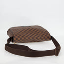 LOUIS VUITTON Damier Ebene Brooklyn MM Shoulder Bag N51211 LV Auth 118794V-7