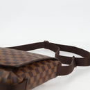 LOUIS VUITTON Damier Ebene Brooklyn MM Shoulder Bag N51211 LV Auth 118794V-8