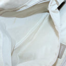 CHANEL New Travel Line MM Tote Bag Canvas Beige CC Auth 118797-11