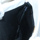 BALLY Quilted Tote Bag Leather White Gold Auth 118799-18