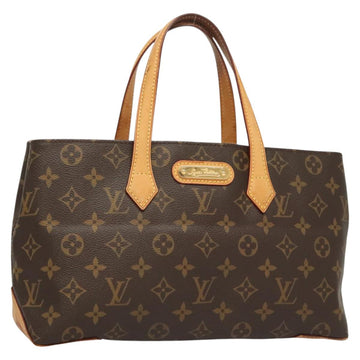 LOUIS VUITTON Monogram Wilshire PM Hand Bag M40595 LV Auth 118804