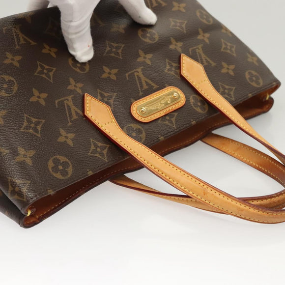 LOUIS VUITTON Monogram Wilshire PM Hand Bag M40595 LV Auth 118804