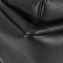 VERSACE Backpack Leather Black Gold Auth 118810M-15