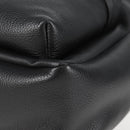 VERSACE Backpack Leather Black Gold Auth 118810M-16