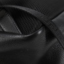 VERSACE Backpack Leather Black Gold Auth 118810M-17