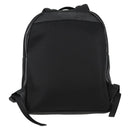 VERSACE Backpack Leather Black Gold Auth 118810M-2