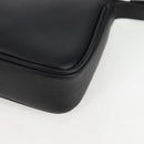 VERSACE Shoulder Bag Leather Black Gold Auth 118811A-15