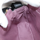 VERSACE Shoulder Bag Leather Black Gold Auth 118811A-21