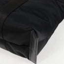 VERSACE Hand Bag Nylon 2way Black Gold Auth 118812A-14