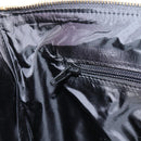 VERSACE Hand Bag Nylon 2way Black Gold Auth 118812A-21