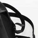 VERSACE Backpack Leather Black Gold Auth 118813M-14