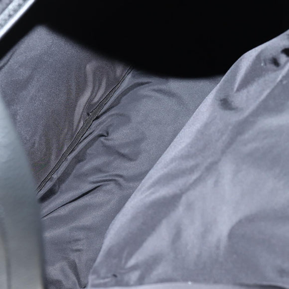 VERSACE Backpack Leather Black Gold Auth 118813M