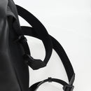 VERSACE Backpack Leather Black Gold Auth 118814M-10