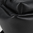 VERSACE Backpack Leather Black Gold Auth 118814M-12