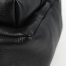 VERSACE Backpack Leather Black Gold Auth 118814M-13