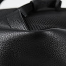 VERSACE Backpack Leather Black Gold Auth 118814M-14