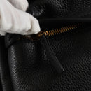 VERSACE Backpack Leather Black Gold Auth 118814M-17