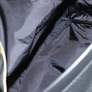 VERSACE Backpack Leather Black Gold Auth 118814M-21