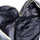 VERSACE Backpack Leather Black Gold Auth 118814M-22