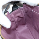 VERSACE Shoulder Bag Leather Black Gold Auth 118815A-21