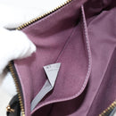 VERSACE Shoulder Bag Leather Black Gold Auth 118815A-22