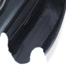 VERSACE Shoulder Bag Leather Black Gold Auth 118816A-11