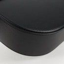 VERSACE Shoulder Bag Leather Black Gold Auth 118818A-16