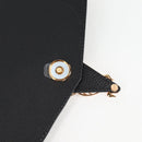 VERSACE Shoulder Bag Leather Black Gold Auth 118818A-20