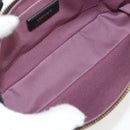 VERSACE Shoulder Bag Leather Black Gold Auth 118819V-11