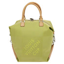 LOUIS VUITTON Damier Geant America Cube Bag Canvas Yellow M80633 LV Auth 118823-3