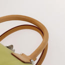 LOUIS VUITTON Damier Geant America Cube Bag Canvas Yellow M80633 LV Auth 118823-8