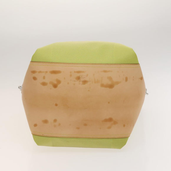 LOUIS VUITTON Damier Geant America Cube Bag Canvas Yellow M80633 LV Auth 118823