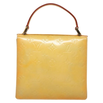 LOUIS VUITTON Monogram Vernis Spring Street Hand Bag Gris M91029 LV Auth 118825 - 0