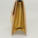 LOUIS VUITTON Monogram Vernis Spring Street Hand Bag Gris M91029 LV Auth 118825-3