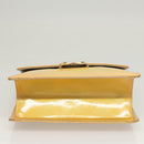 LOUIS VUITTON Monogram Vernis Spring Street Hand Bag Gris M91029 LV Auth 118825-5