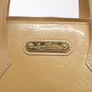 LOUIS VUITTON Monogram Vernis Wilshire PM Hand Bag Broncorail M91452 Auth 118826-17