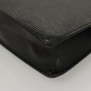 LOUIS VUITTON Epi Pochette Homme Clutch Bag Black Noir M52522 LV Auth 118831-14